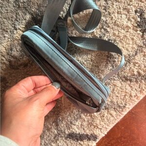 Athleta Powder Blue Crossbody Sling Bag